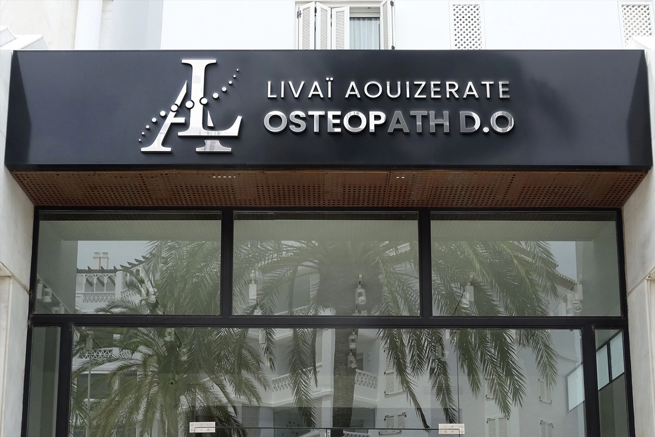 Création de logo L.A Osteopath